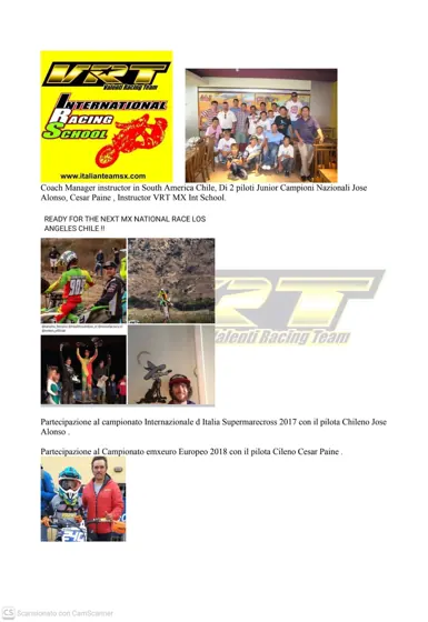 VRT International Racing School · archivio